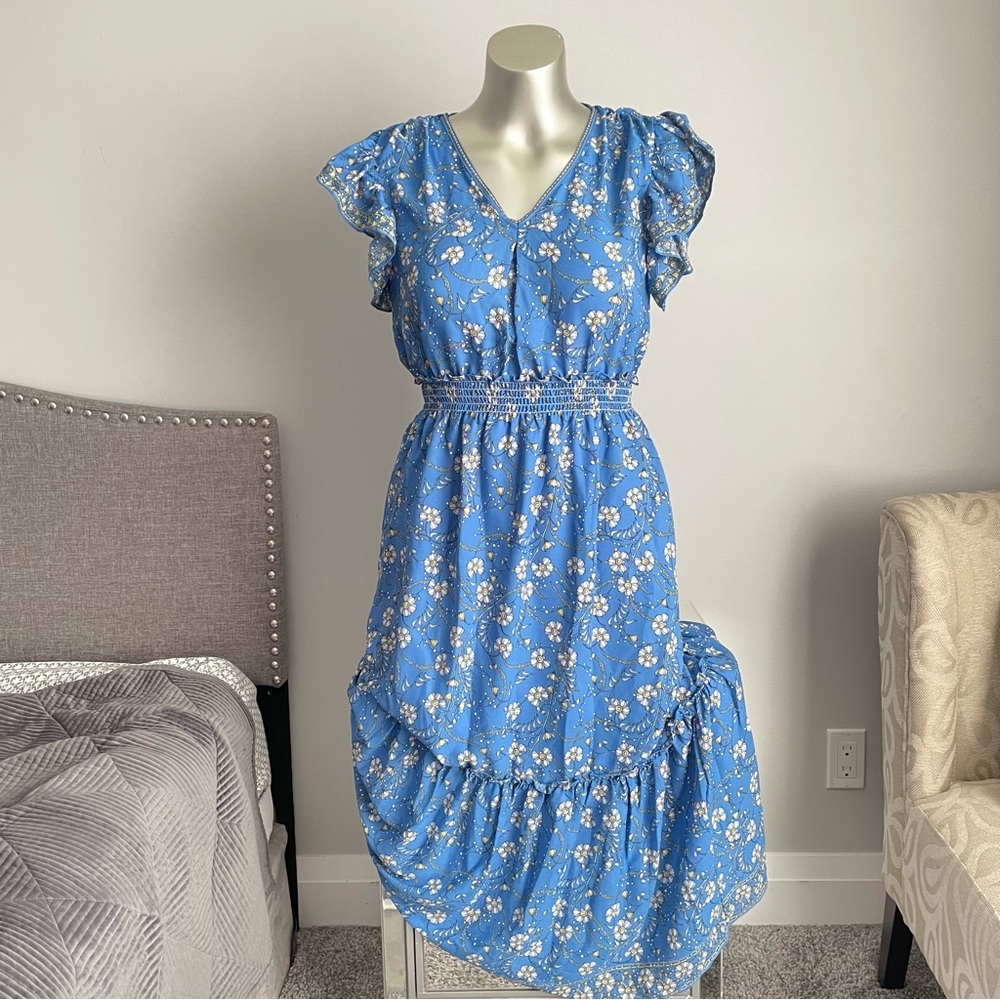 Max Studio Floral Maxi Dress